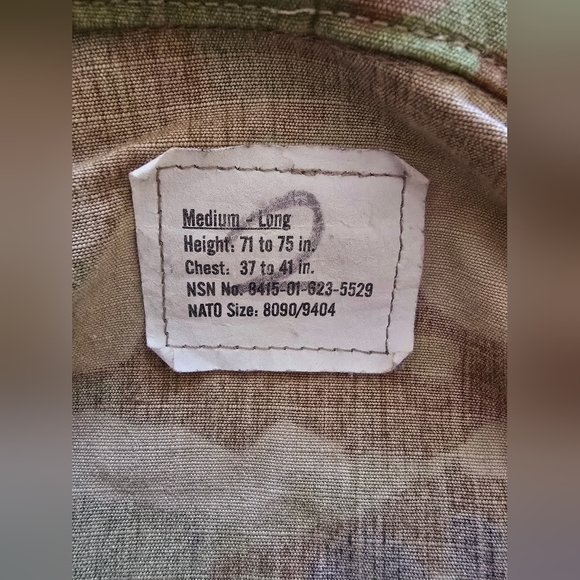U.S. Army OCP ACU Coat (Medium Long) - Picture 3 of 8
